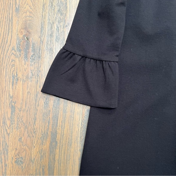 NWOT Boden Black Dress with Flutter Sleeves - Picture 3 of 9